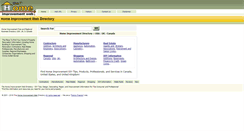 Desktop Screenshot of homeimprovementweb.com